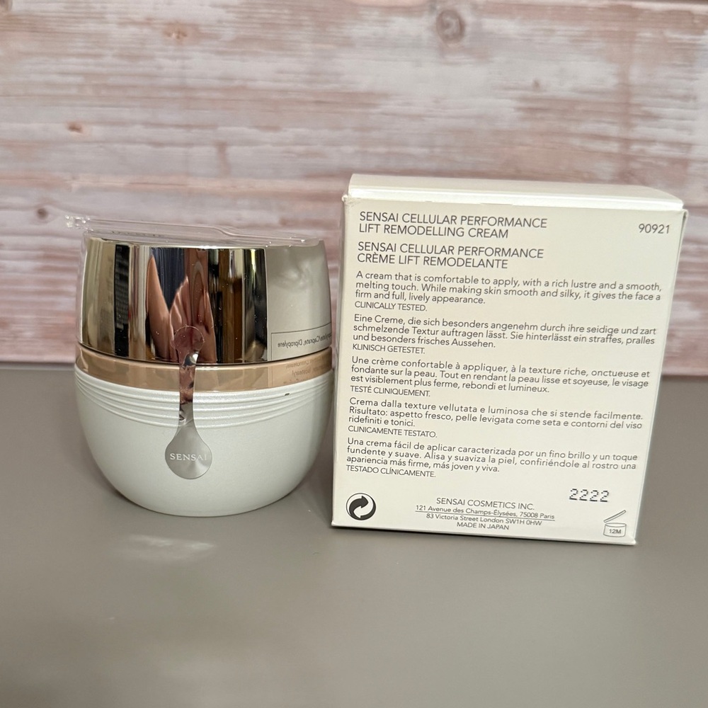 SEALED Kanebo Sensai Cellular Performance Lift Remodelling Cream, 1.4oz, NIB - Picture 3 of 4